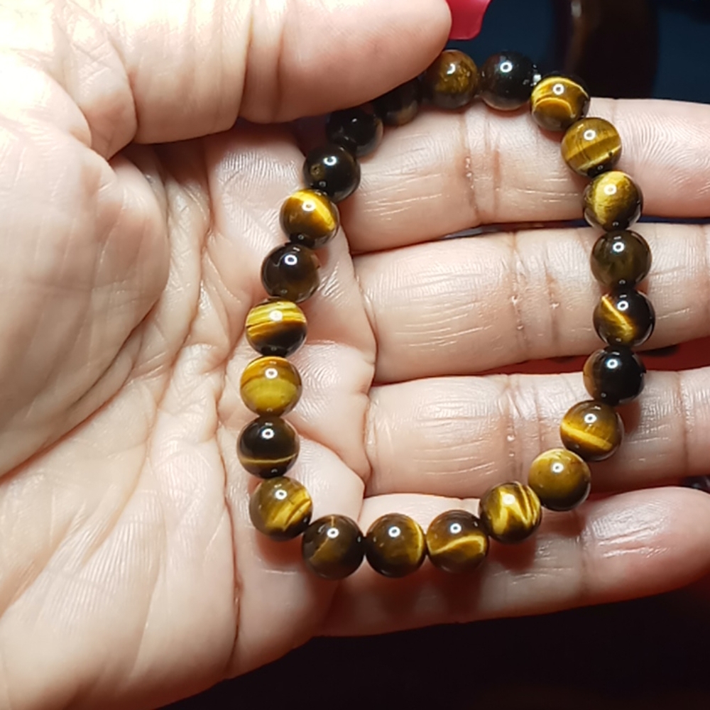 Unisex Tiger Eye Bracelet